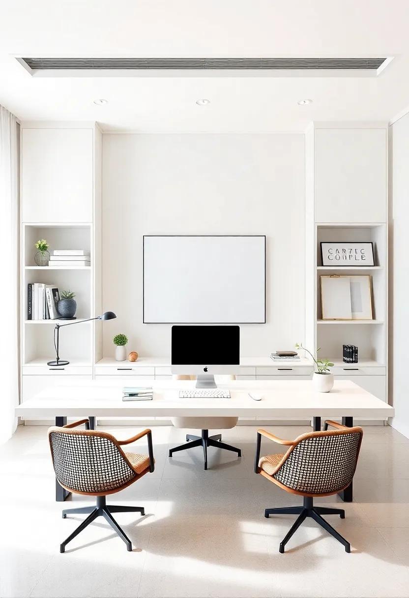 Elevate Your Workspace Inspiring Minimalist Luxury Home Office Designs Photo Inspiration