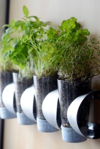 15 indoor herb garden ideas - kitchen herb planters DWBSSGT