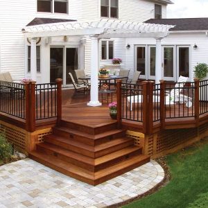 20 beautiful wooden deck ideas for your home QZGYGAF