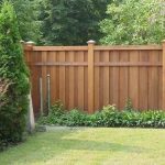 6 ft cedar privacy fence with cap NUGRZZP
