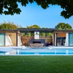 a modern pool house retreat from icrave ... LMJQKCM
