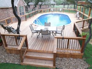 above ground pool decks amazing above ground pools decks idea CYLTAWY