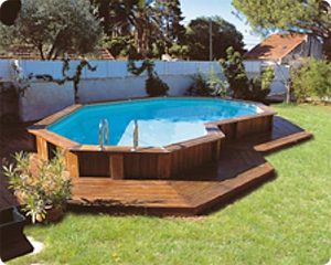 above ground pools 10 awesome above ground pool deck designs KDKSQYH