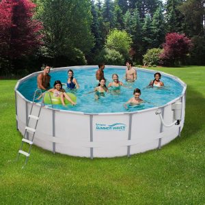 above ground pools deep metal frame swimming above ground pool QDLNELP