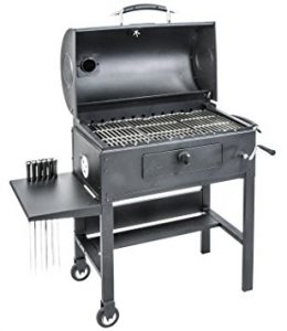 barbecue grill amazon.com : blackstone 3-in-1 kabob charcoal grill, barbecue, smoker,  automatic rotisserie - bundle with MSUCLQY