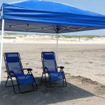beach canopy canopy, cooler, and beach chairs AYZVOTK