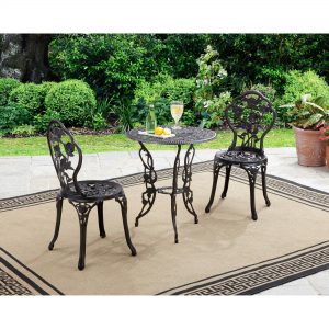 better homes and gardens rose 3-piece bistro set JZJHFWY