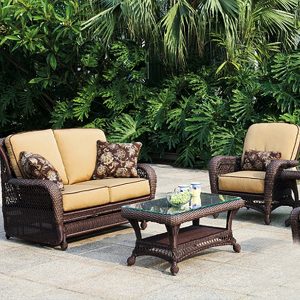 breathe wicker sofa today most wicker patio furniture ... PGGGZLZ