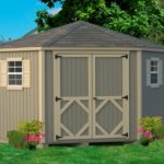 corner shed wood 10 x 10 5 corner classic shed kit BCQVMRH