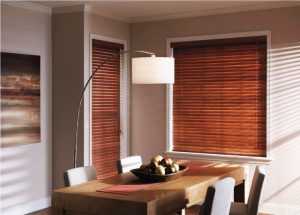 custom dining room wood blinds LRZCPNP