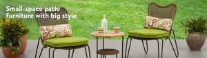 deck furniture small-space patio furniture with big style. ZYMOYJW