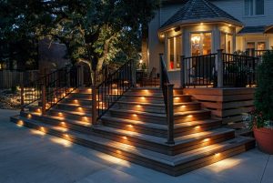 deck lighting, step lights mckay landscape lighting omaha, ne ALETFFS