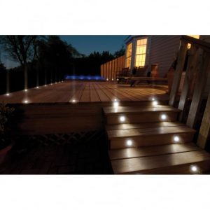 decking lights sealrange sd30 led decking walkover plinth lights ip68 10 pack OPSXROG