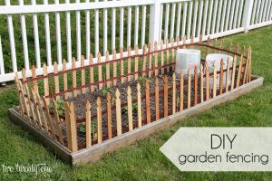 diy garden fencing IXJDVLT