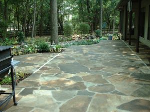 flagstone patio the best stone patio ideas SAPXETR