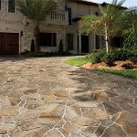 flagstone pavers ... textures and patterns that mimic actual flagstone. all of these  elements combine beautifully for a ZBPFIIQ