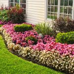 flower bed ideas perennial flower bed for summer-long blooms GCCFYQG