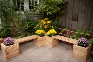 garden benches | the chicken gardener KUQEBCJ