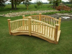 garden bridge how to build wooden bridge | cedar bridge shop. com garden bridges 4-52ft PRTJWJS