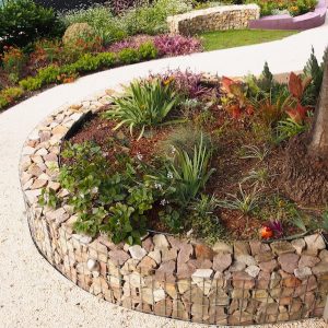 garden edging gabion wall used as edging IHCCCQO