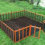 garden fencing deer fencing and picket fencing create a quick garden area anywhere in your  backyard. QYEFHTU