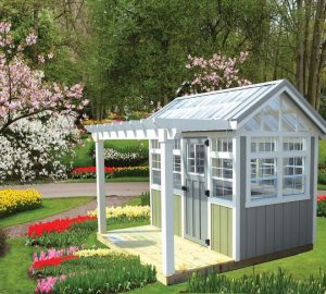 garden shed and potting shed LVQZARI