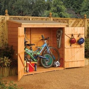 garden storage horizontal refuse storage shed DFCRYVR