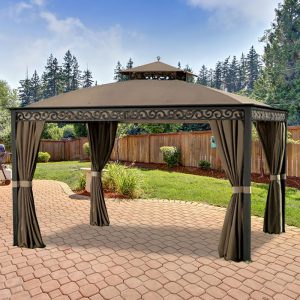 gazebo canopy southport 10u0027 x 12u0027 gazebo replacement canopy - riplock 350 QODAMCG