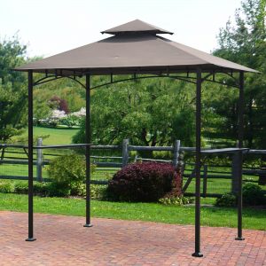 henley 8 ft. w x 5 ft. d metal grill gazebo GNWTVMW