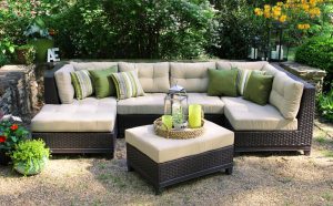 hillborough 4 piece outdoor sectional | ae outdoor | not your grandmau0027s  patio furniture | sunbrella XHUPRJE