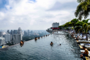 infinity pool clear skies, glorious view - you wonu0027t find a better photo opportunity in GFPTVPM