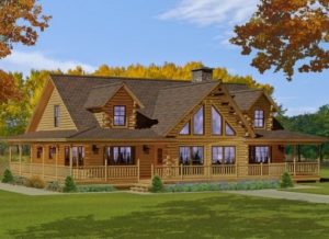 log home plans bonanza FUMJQPR