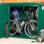 metal bike shed, storage for storing 3 bikes ... ZNQTXLF