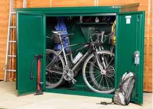 metal bike shed, storage for storing 3 bikes ... ZNQTXLF