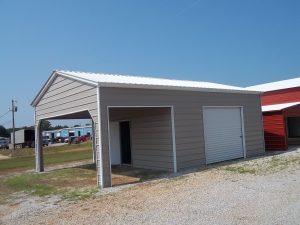 metal garages 20 x 26 x 10 combo garage OEULVER