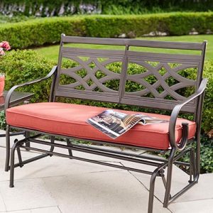 outdoor furniture cushions bench u0026 glider cushions XGBHBPP