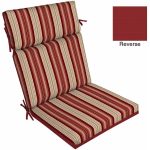 outdoor furniture cushions better homes and gardens outdoor patio reversible dining chair cushion ZSUQWCU