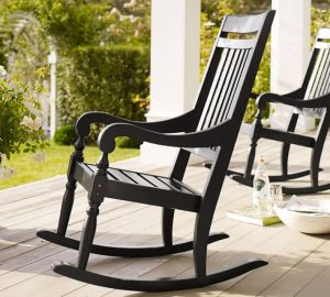 outdoor rocking chairs salem rocking chair | pottery barn GKQMPOH