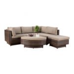 outdoor sofa gdfstudio - brenan outdoor 6-piece sofa sectional set - outdoor sofas ZXDOOQV