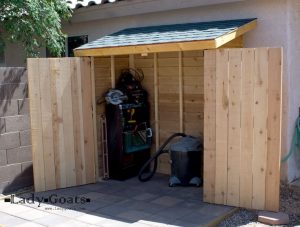 outdoor storage i want to make this! free easy plans anyone can use to build their own · HIAERFH