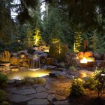 pairing your garden lights with other lighting features can tie together  your garden theme. here HTLOFBJ