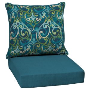 patio chair cushions garden treasures damask deep seat patio chair cushion for deep seat chair KACLHMS