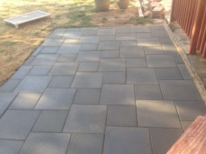 patio pavers patio of inexpensive concrete pavers more QVQNRYM