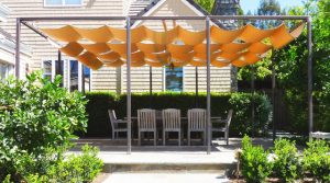 retractable sun shade covered terrace traditional-patio POTNRUV