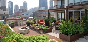 rooftop gardens: ancient idea - modern benefits - modern urban roof garden  - patio - VBCNBAL