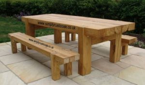 rustic-garden-table garden table: magnificent and cute JTDAXQQ