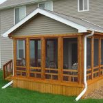 screened in porch ideas | cedar screen porch, ames (exterior view 2) - LYQXOOU