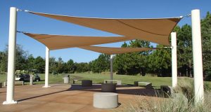 shade sails at st. petersburg college, seminole campus VJNZMTW