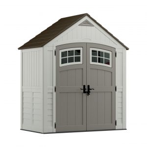 storage sheds suncast 7ft x 4ft cascade resin storage shed (bms7400) - ace hardware FNDMQRY