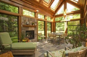 sun room ... sunroom from pioneercraftsmen.com ... FDRHCME